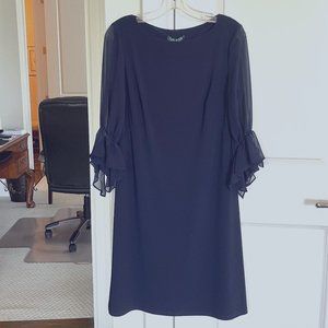 Lauren by Ralph Lauren Navy Cocktail Dress Size 8